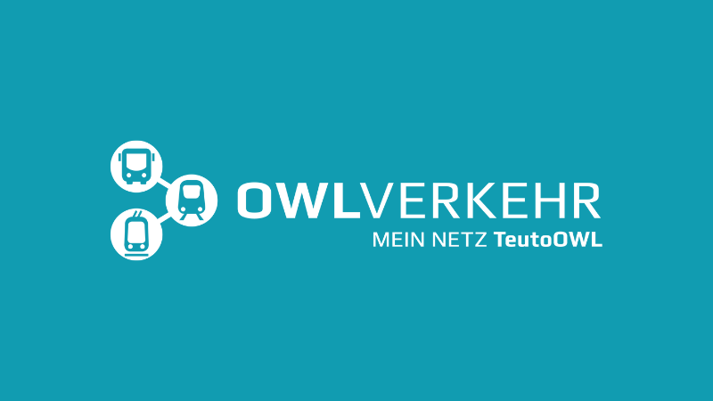 OWL Verkehr verbindet Leute in einem Netz